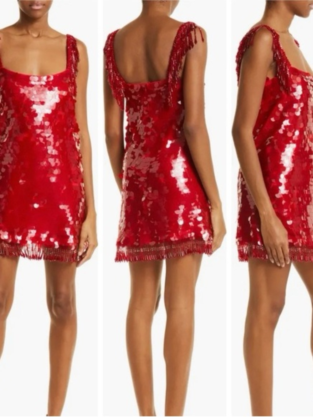 Alexis Red Sequin Mini Dress